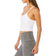 Beyond Yoga Spacedye Slim Racerback Cropped Tank Top - Cloud White