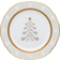 Noritake Charlotta Holiday Tree Accent Dish 4pcs