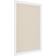 DesignOvation 27.5" x 43.5" Bosc Framed Linen Fabric Pinboard White Notice Board 27.5x43.5"