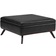 Simpli Home Owen Leather Coffee Table 36x36"