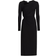 LNA Ami Rib Dress - Black