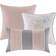 Madison Park Lola Bedspread Gray, Pink (228.6x228.6)