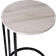 Honey Can Do Round C-Shaped Small Table 16"