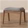 Baxton Studio Roxy Mid-Century Seating Stool 17.1"