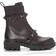 Valentino Garavani Roman Stud Combat Boots W - Black