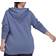 Adidas Loungewear Essentials Logo Fleece Hoodie Plus Size - Orbit Violet