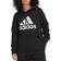 Adidas Loungewear Essentials Logo Fleece Hoodie Plus Size - Black