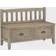 Simpli Home Burlington Storage Bench 42x28.9"