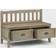 Simpli Home Burlington Storage Bench 42x28.9"