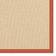 Linon Athena Beige, Orange 60x96"