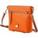 Dooney & Bourke Pebble Grain Small Zip Crossbody Bag - Clementine