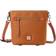 Dooney & Bourke Pebble Grain Small Zip Crossbody Bag - Caramel