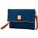 Dooney & Bourke Pebble Grain Foldover Zip Crossbody Bag - Midnight Blue