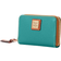 Dooney & Bourke Pebble Grain Large Zip Around Credit Card Case - Spearmint