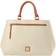 Dooney & Bourke Pebble Grain Zip Satchel Bag - Bone