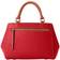 Dooney & Bourke Pebble Grain Small Zip Satchel Bag - Red