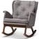 Baxton Studio Maggie Rocking Chair 34.6"