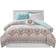 Intelligent Design Vinnie Bedspread Blue (218.44x198.12)