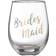 Lillian Rose Bridesmaid Stemless Wine Glass 15.994fl oz