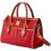 Dooney & Bourke Pebble Grain Small Satchel Bag - Red