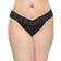 Hanky Panky Plus Size Signature Lace Original Rise Thong - Black