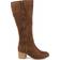 Journee Collection Sanora Medium Calf - Brown