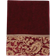 Avanti Arabesque Guest Towel Red (76.2x40.64)