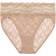 Wacoal Lace Kiss Hi-Leg Brief - Au Natural