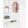 Honey Can Do Freestanding Clothes Rack 45x66"