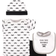 Hudson Grow with Me Clothing Set - Grey/Black