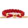 Rastaclat LNY Snake Braided Bracelet - Red/Gold