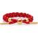 Rastaclat LNY Tiger Braided Bracelet - Red/Gold