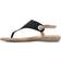 White Mountain London Sandal - Black