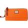 Dooney & Bourke Pebble Grain Folded Zip Wristlet - Clementine