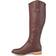 Journee Collection Taven Medium Calf - Wine