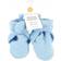 Hudson Baby Quilted Booties - Blue