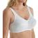 Carnival 660 Full Figure Cotton Lined Soft Cup Bra - White