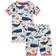 Hatley AAquatic Friends Pyjamas - Off White