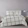 Truly Soft Kurt Windowpane Duvet Cover Beige (228.6x172.72)