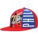 Mitchell & Ness Philadelphia 76ers Hardwood Classics Big Face Callout Snapback Hat - Red