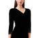 MSK V-Neck Beaded Midi Dress - Black