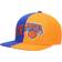 Mitchell & Ness New York Knicks Half and Half Snapback Hat Men - Royal/Orange