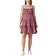 Lucky Brand Tiered Mini Dress - Burgundy