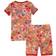 Hatley Enchanted Garden Pyjamas - Geranium Pink