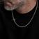 David Yurman Streamline Cross Station Necklace - Silver/Diamonds