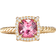 David Yurman Petite Chatelaine Pavé Bezel Ring - Gold/Tourmaline/Diamonds