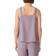 Eileen Fisher Silk Georgette Crepe Square Neck Tank - Misty Lilac