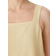 Eileen Fisher Silk Georgette Crepe Square Neck Tank - Butter