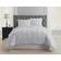 Truly Soft Pleated Duvet Cover White (228.6x172.72)