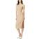 Bardot Amara Halter Midi Dress - Beige